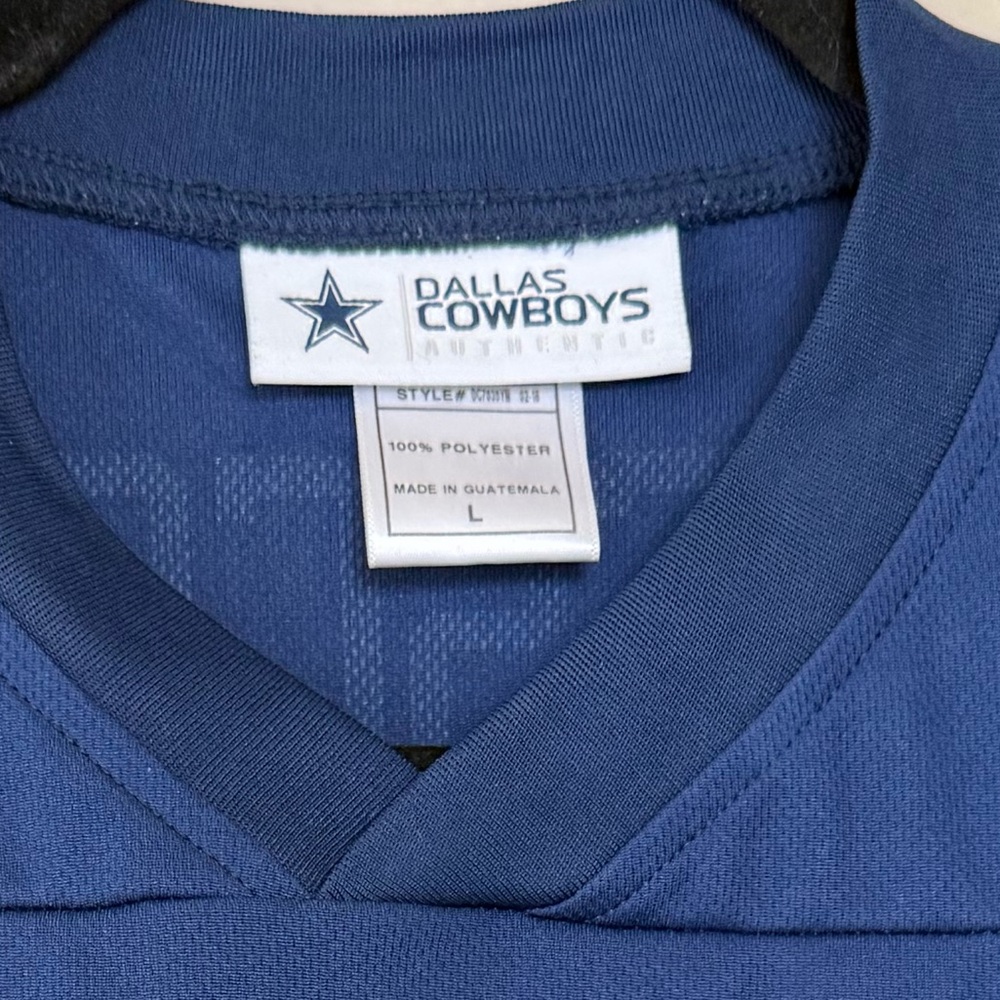 Cowboys Women's Navy Jersey with White Details Dak Prescott - Picture 6 of 6